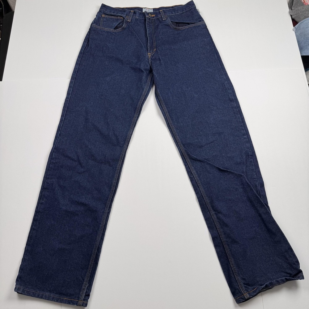 Tyndale FR Jeans Mens 34x36 (33x35) Blue Arc Rated Flame Resistant Made In USA